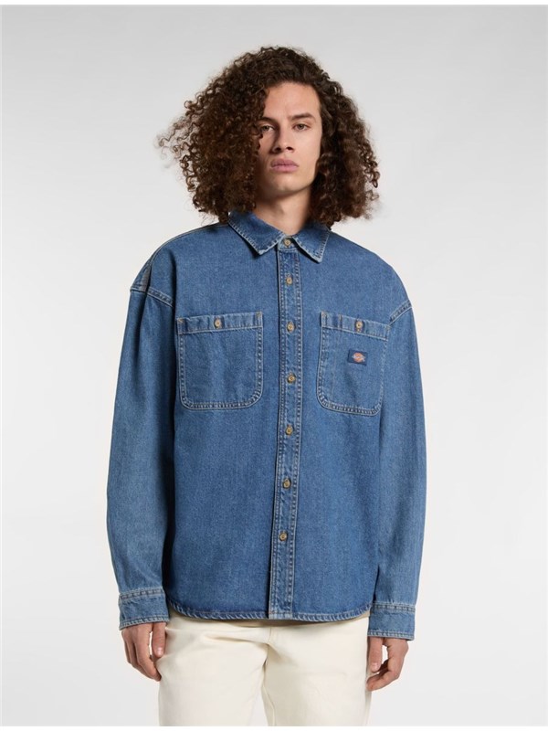 DICKIES Shirt Classic blue