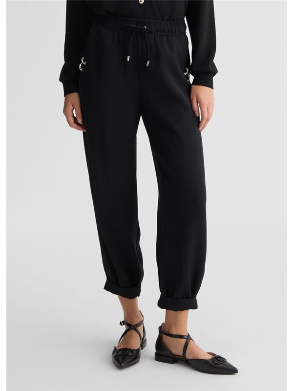 LIU-JO SPORT Jogging trousers Black