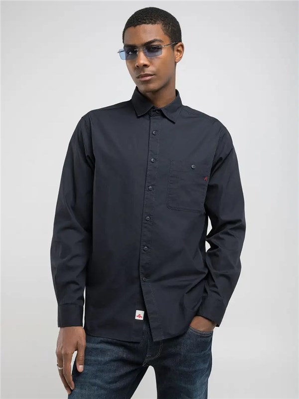 REPLAY Shirt Dark navy