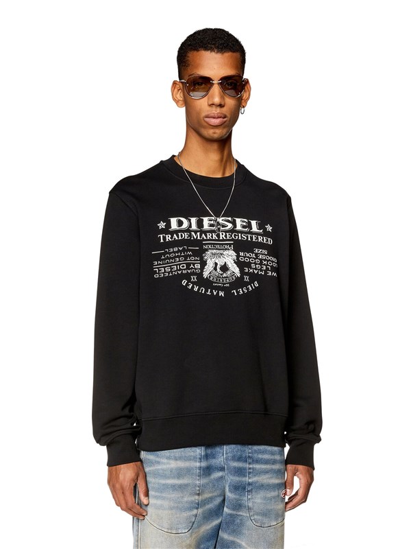 DIESEL Sweatshirt Black