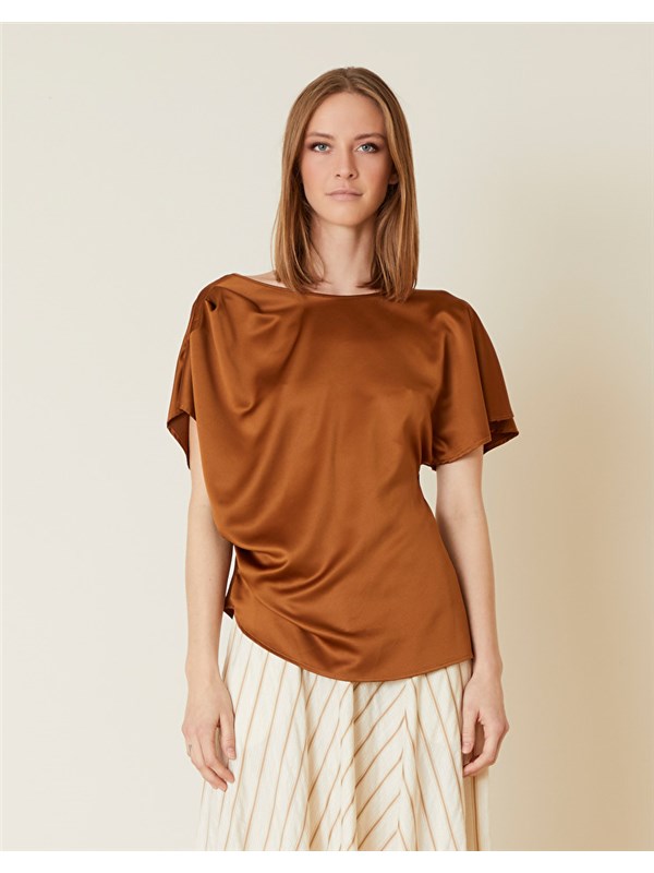 Manila Grace Blouse Tobacco