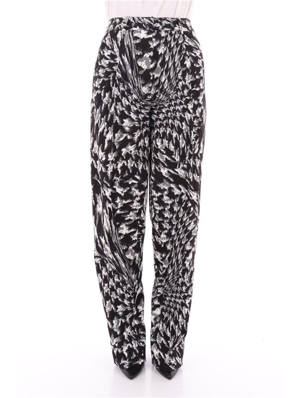 JUST CAVALLI Pantalone Black / white