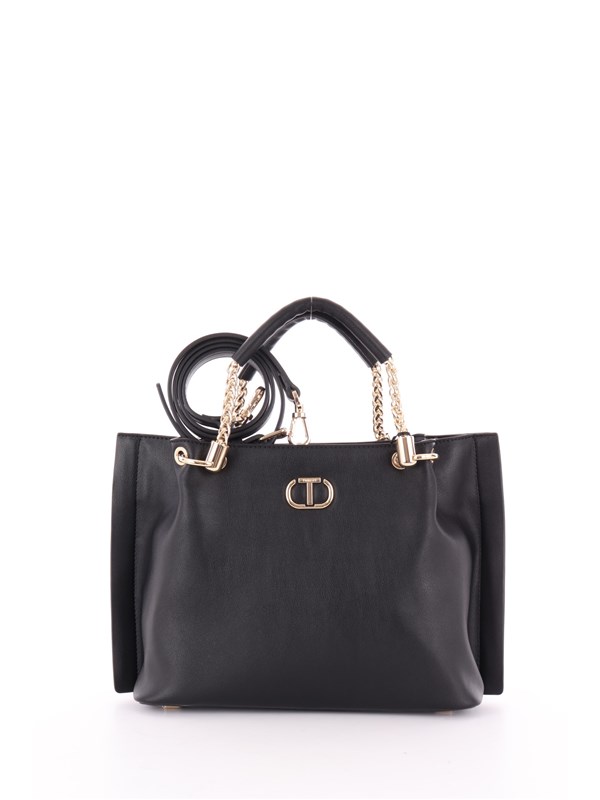 TWINSET Shopping Bag Black