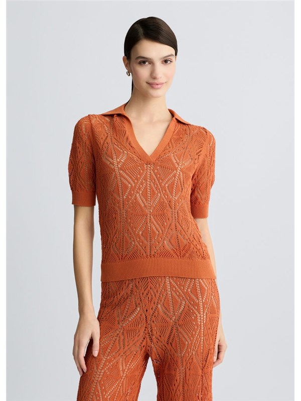 LIU  JO Maglia Terracotta