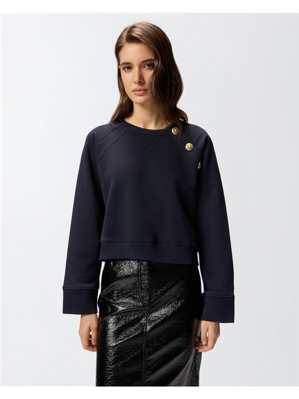 Pinko Felpa Blu tenebra