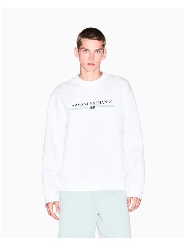 Armani Exchange Felpa Off white