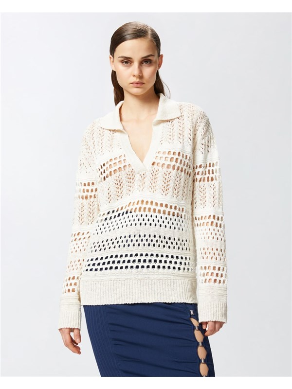 Pinko Maglia Bianco/bianco