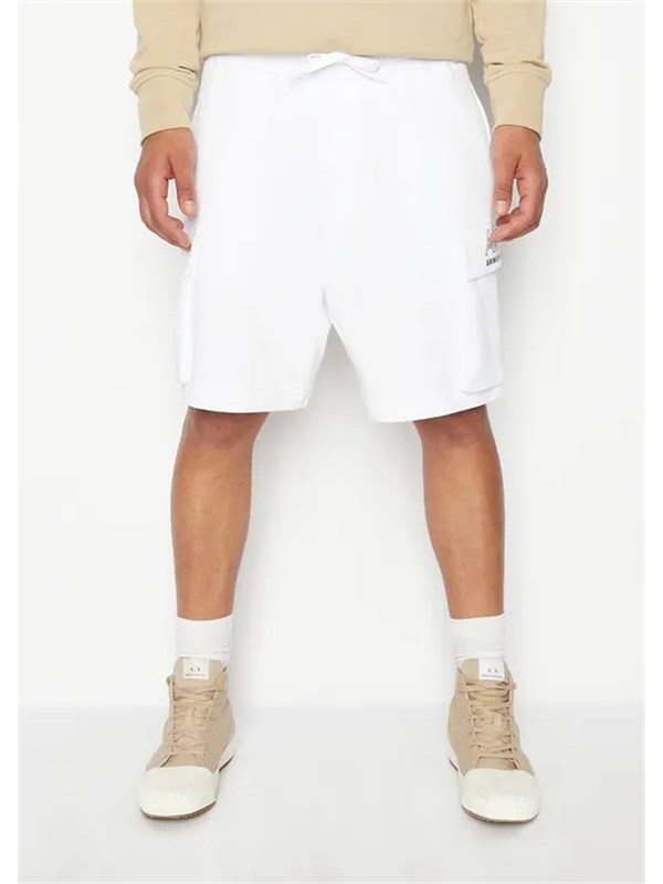 Armani Exchange Shorts white