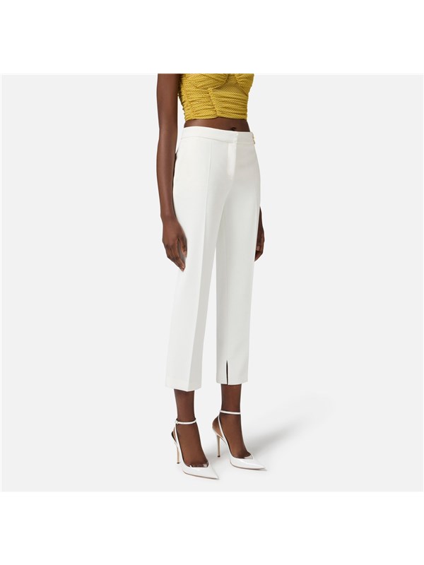 Elisabetta Franchi Pantalone Avorio