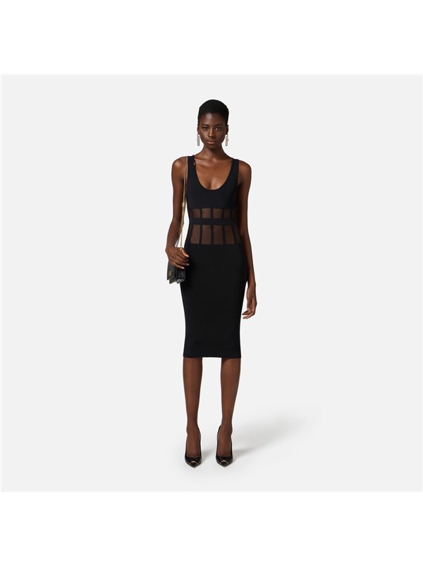 Elisabetta Franchi Abito midi Nero