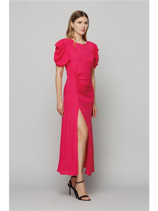 Mar De Margaritas Abito midi Fucsia