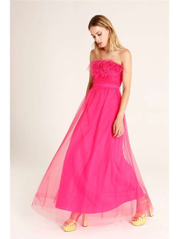 GOA GOA Long dress fuchsia
