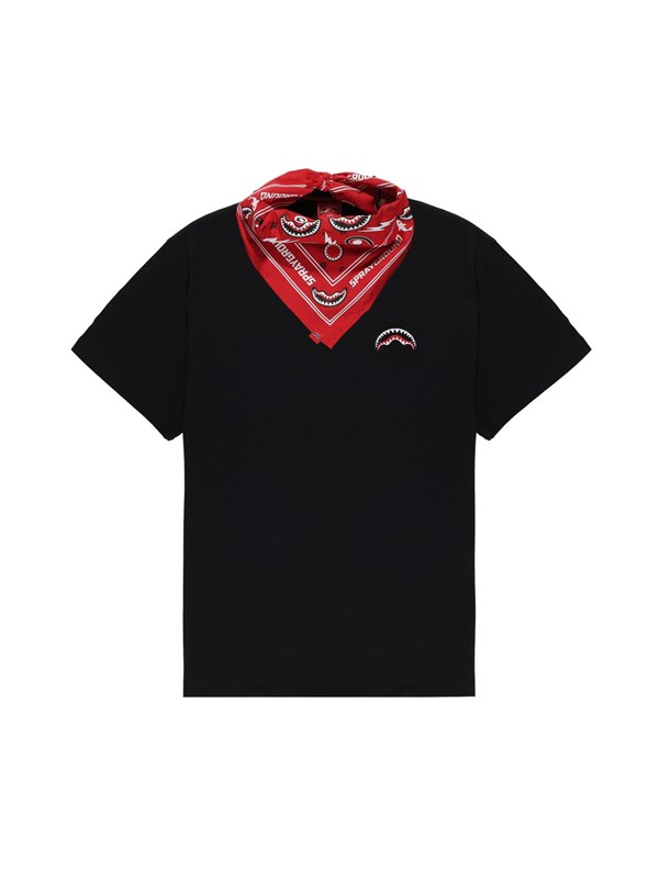 SPRAYGROUND T-shirt Black/red