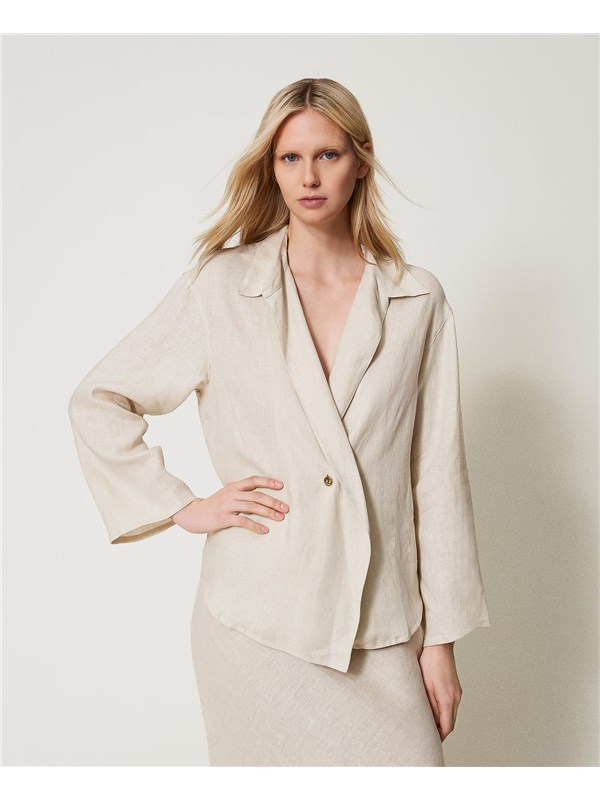 TWINSET Camicia Sabbia fredda
