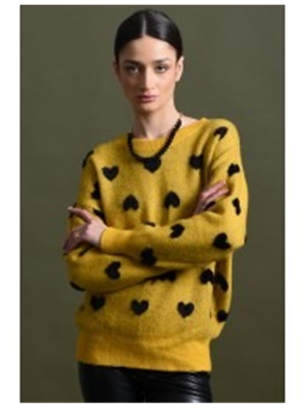 Molly Brachen Sweater Saffron yellow