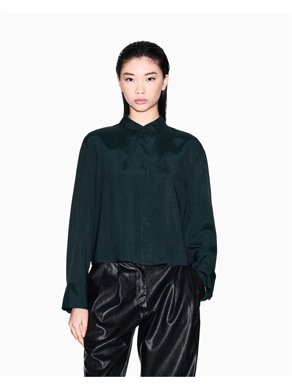 Armani Exchange Camicia Beat green