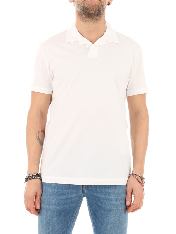 FAY Polo White