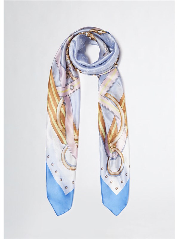 LIU  JO Foulard Blu bonnet