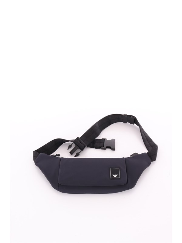Emporio Armani Waist Bag Navy blue