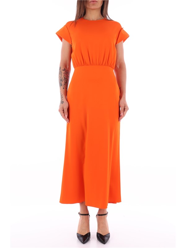 Sportmax Code Long dress Tangerine