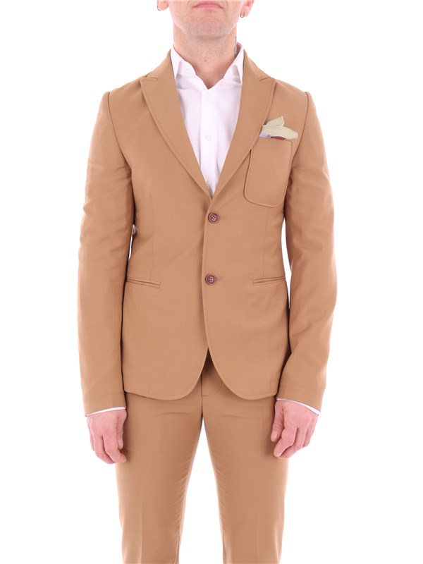 DANIELE ALESSANDRINI Jacket Camel