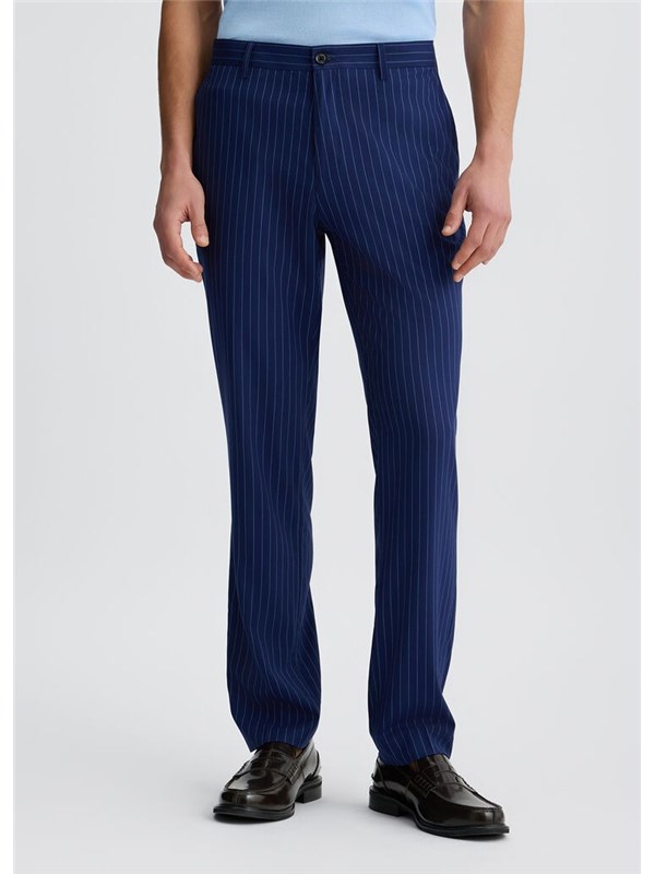 LIU  JO Pantalone Gessato deep