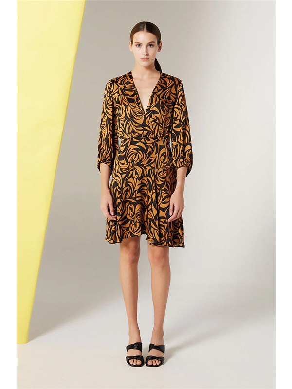 NENETTE Short dress Black / Gold
