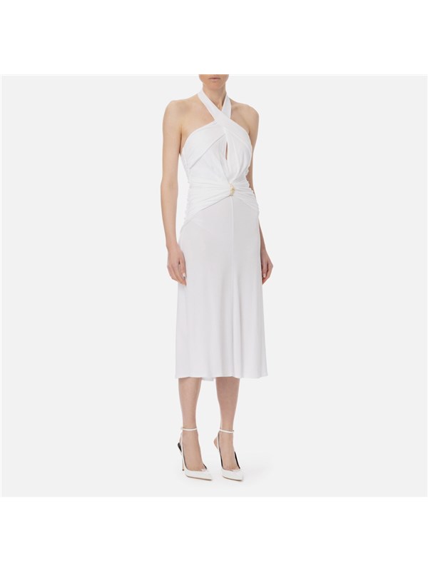 Elisabetta Franchi Midi dress Ivory
