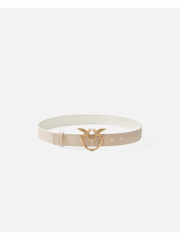Pinko Pelletteria Cintura Sabbia/bianco/antique gold