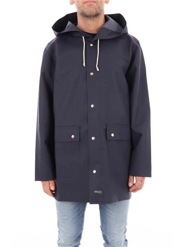 WOO waterproof jacket Blue