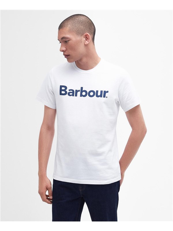 Barbour T-shirt white