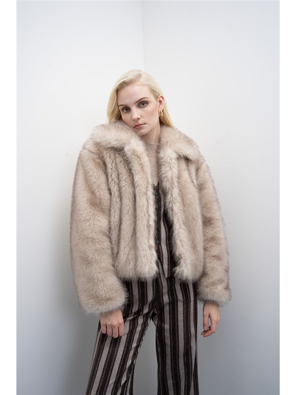 GOA GOA Pelliccia Beige