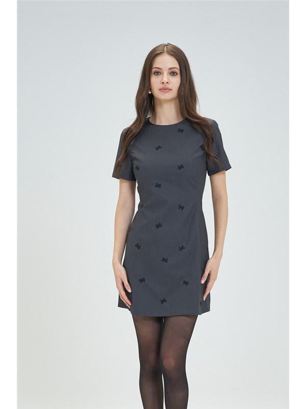 GOA GOA Abito corto Anthracite