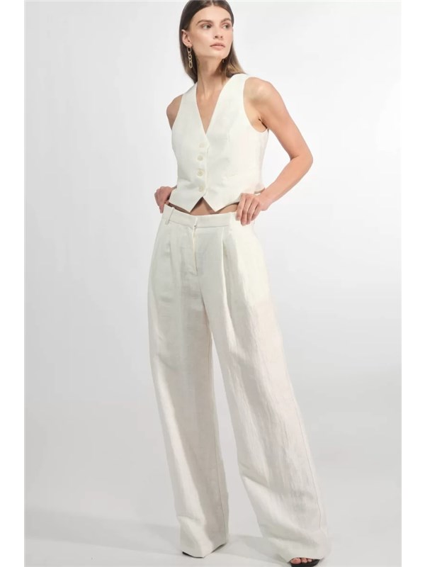 KAOS Pantalone Ecru