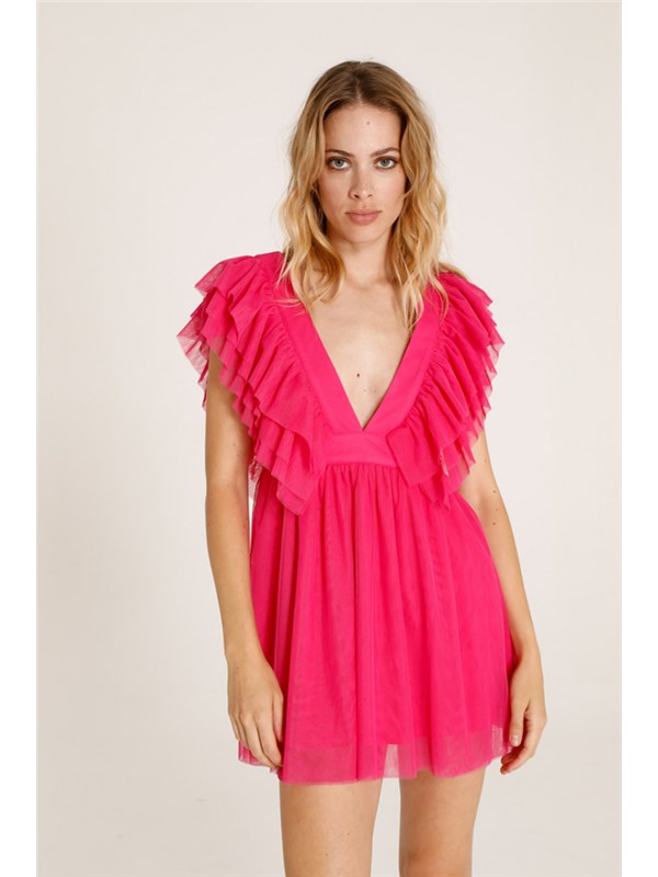 GOA GOA Short dress fuchsia