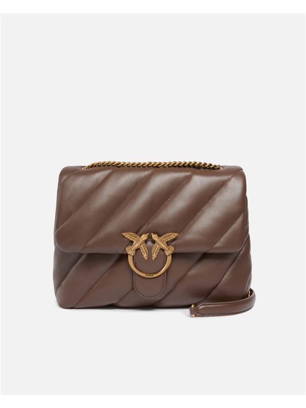 Pinko Pelletteria Borsa A Tracolla Marrone castano-antique