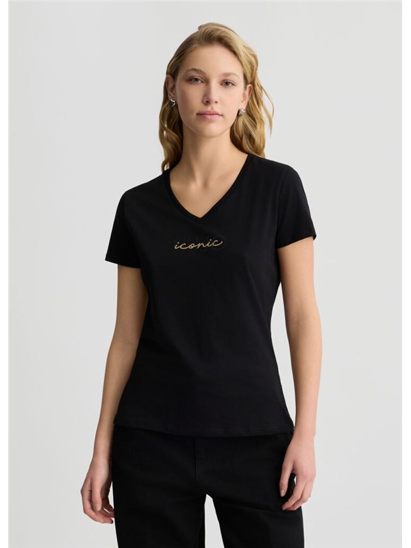 LIU-JO SPORT T-shirt Nero/liujo iconic