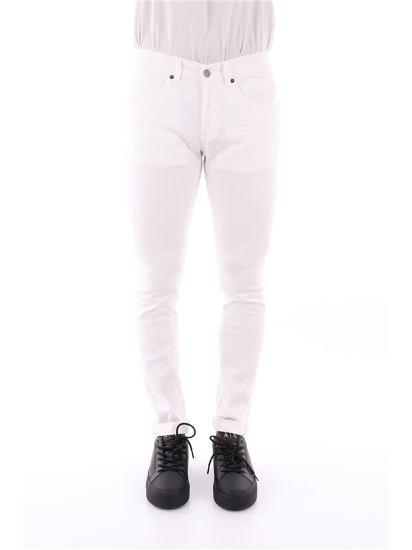 DONDUP Pantalone Bianco