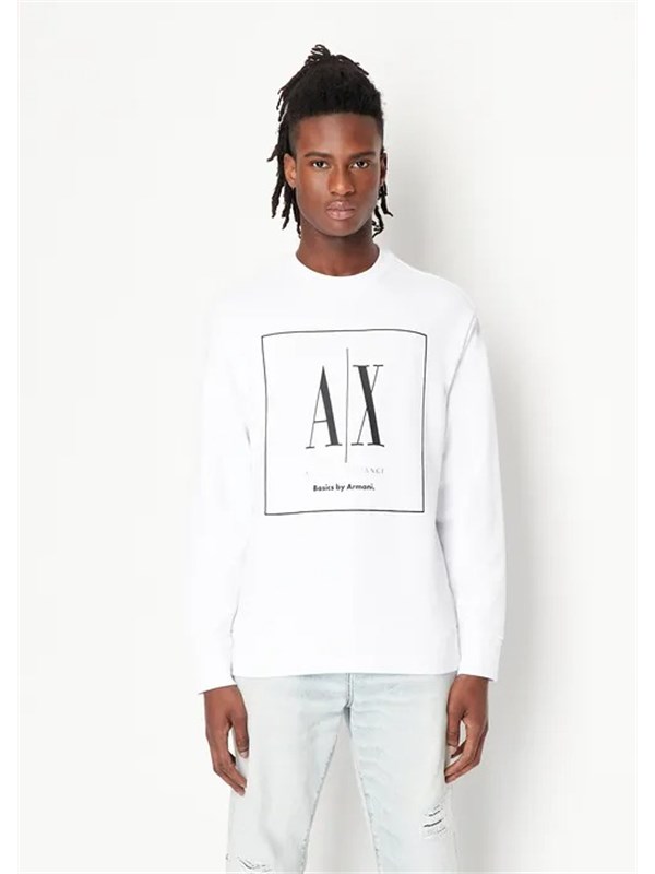 Armani Exchange Sweatshirt white