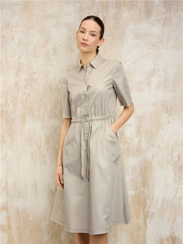 Blauer Abito Chemisier Grigio nebbia