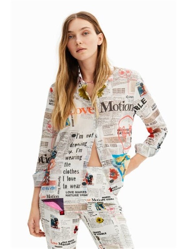 Desigual Shirt Blanco