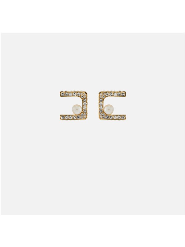 Elisabetta Franchi Earrings Gold