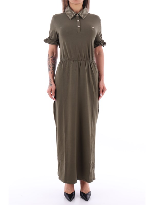 LIU-JO SPORT Long dress Olive night