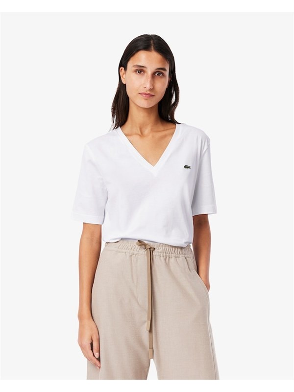LACOSTE T-shirt white