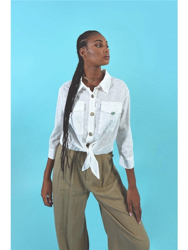 Molly Brachen Blouse Off white