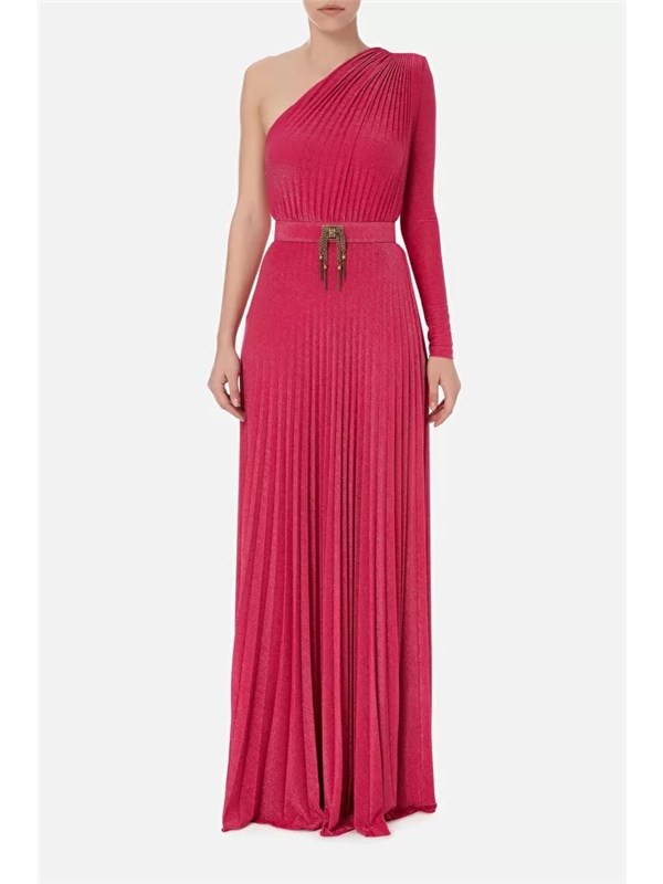 Elisabetta Franchi Long dress fuchsia