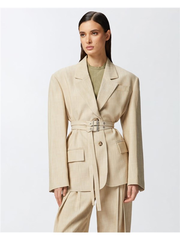 Pinko Giacca Beige/sabbia ardente