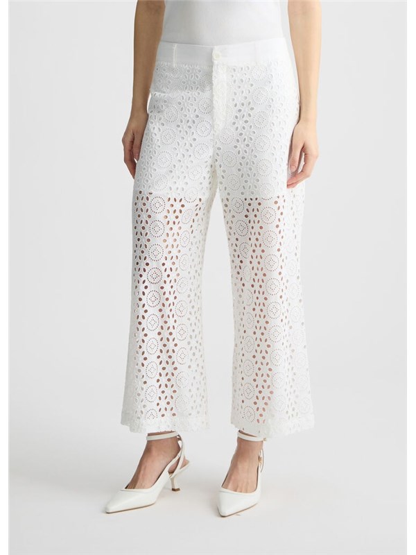 LIU  JO Pantalone Optical white