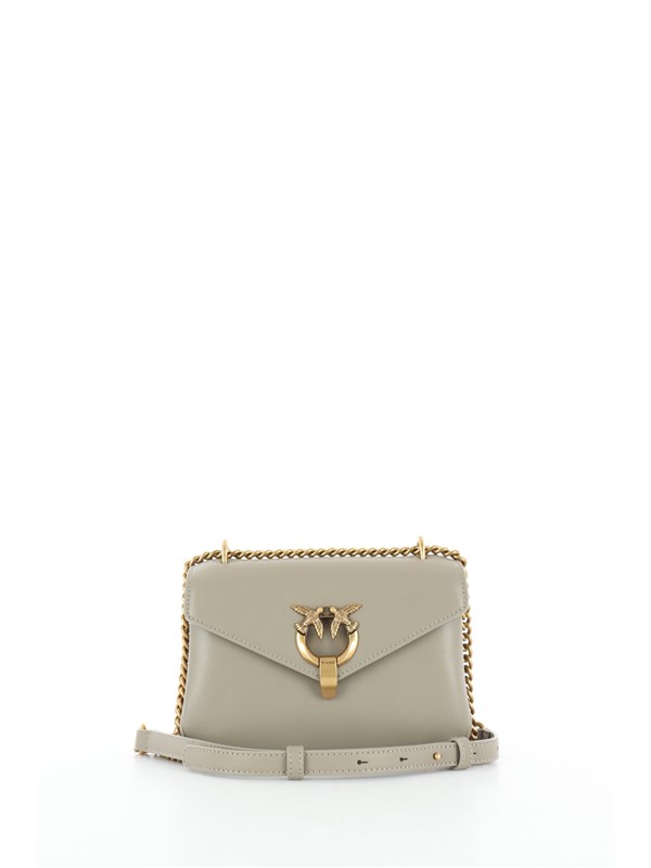 Pinko Pelletteria Shoulder bag Beige