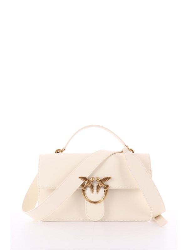 Pinko Pelletteria Shoulder bag Ivory